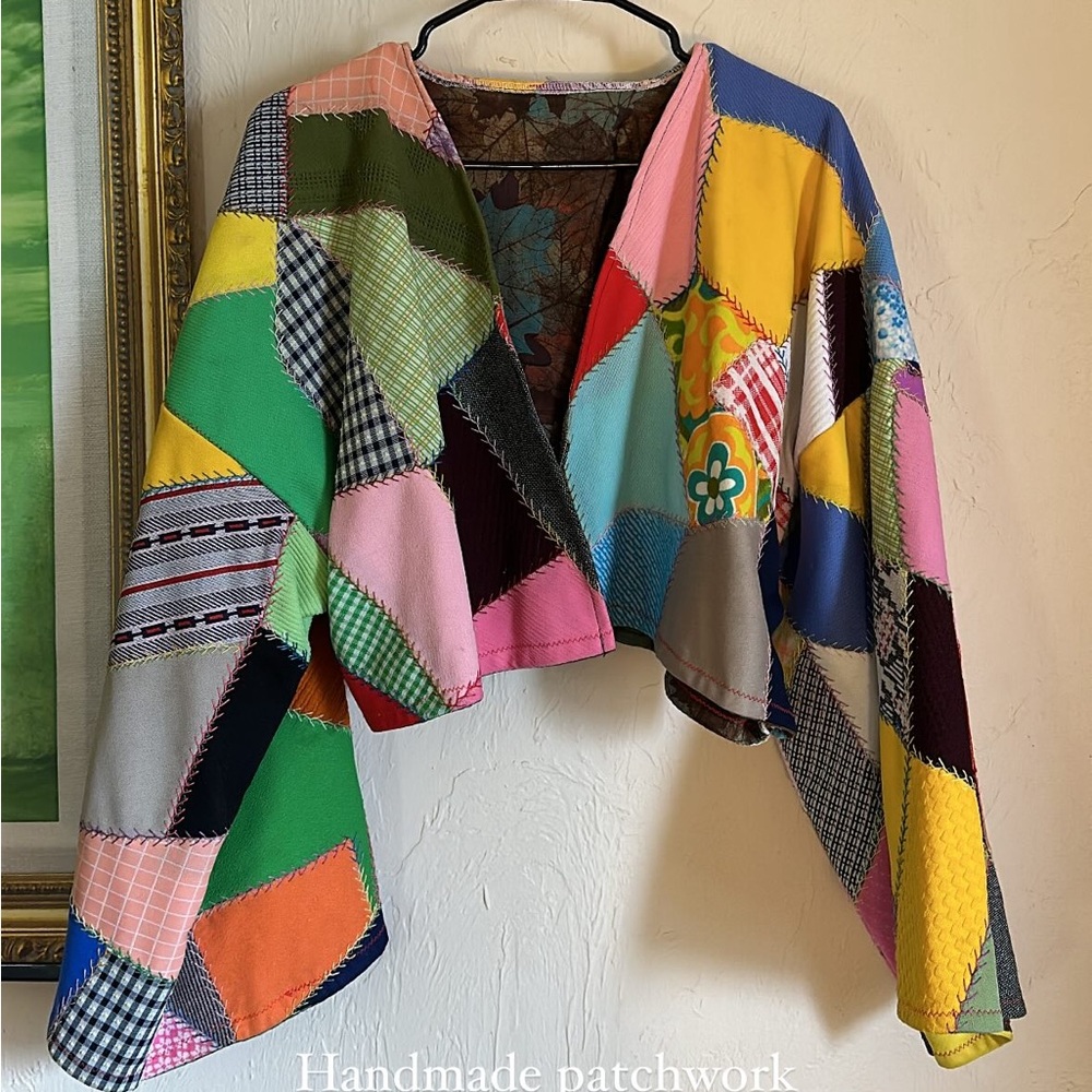 Handmade Hippie Patchwork Jacket